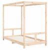 Vidaxl Estructura De Cama Para Niños Madera Maciza De Pino 80x160 Cm Marrón