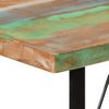 Vidaxl Mesa Alta De Hierro Y Madera Maciza Reciclada 110x55x107 Cm Multicolor