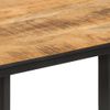 Vidaxl Mesa De Comedor Madera Maciza De Mango 110x55x75,5 Cm Marrón