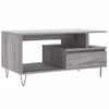 Vidaxl Mesa De Centro Madera Contrachapada Gris Sonoma 90x49x45 Cm