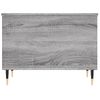 Vidaxl Mesa De Centro Madera Contrachapada Gris Sonoma 60x44,5x45 Cm