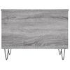 Vidaxl Mesa De Centro Madera Contrachapada Gris Sonoma 60x44,5x45 Cm