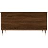 Vidaxl Mesa De Centro Madera Contrachapada Roble Marrón 90x44,5x45 Cm