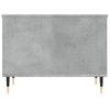 Vidaxl Mesa De Centro Madera Contrachapada Gris Hormigón 60x44,5x45 Cm