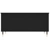 Vidaxl Mesa De Centro Madera Contrachapada Negro 90x44,5x45 Cm