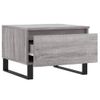 Vidaxl Mesa De Centro Madera De Ingeniería Gris Sonoma 50x46x35 Cm