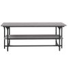 Vidaxl Mesa De Centro Madera Contrachapada Gris Sonoma 100x50x40 Cm