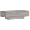 Vidaxl Mesa De Centro Madera De Ingeniería Gris Sonoma 100x49,5x31 Cm