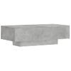 Vidaxl Mesa De Centro Madera De Ingeniería Gris Hormigón 100x49,5x31cm