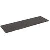 Vidaxl Tablero Mesa Madera Roble Tratada Marrón Oscuro 200x60x(2-4) Cm