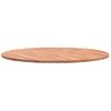 Vidaxl Tablero Redondo De Madera Maciza De Haya Ø70x1,5 Cm Marrón