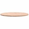 Vidaxl Tablero Redondo De Madera Maciza De Haya Ø80x2,5 Cm Marrón