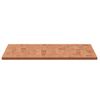 Vidaxl Tablero Rectangular De Madera Maciza De Haya 100x60x1,5 Cm Marrón