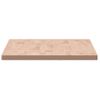 Vidaxl Tablero Rectangular De Madera Maciza De Haya 100x50x2,5 Cm Marrón