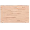 Vidaxl Tablero Rectangular De Madera Maciza De Haya 100x60x4 Cm Marrón