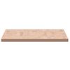 Vidaxl Tablero Rectangular De Madera Maciza De Haya 100x60x2,5 Cm Marrón