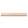 Vidaxl Tablero Rectangular De Madera Maciza De Haya 80x40x2,5 Cm Marrón