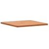 Vidaxl Tablero De Mesa Cuadrado De Madera Maciza De Haya 60x60x2,5 Cm Marrón