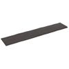 Vidaxl Tablero Mesa Madera Tratada Borde Vivo Marrón 200x40x(2-4) Cm