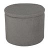 Venture Home Puf Dunken Felpa Gris 51x51x43 Cm