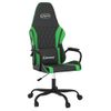 Vidaxl Silla Gaming Cuero Sintético Negro Y Verde