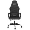 Vidaxl Silla Gaming Cuero Sintético Negro