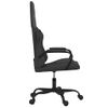 Vidaxl Silla Gaming Cuero Sintético Negro