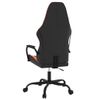 Vidaxl Silla Gaming Cuero Sintético Negro Y Naranja