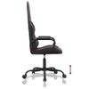 Vidaxl Silla Gaming Con Masaje Cuero Sintético Rojo Tinto Y Negro