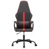 Vidaxl Silla Gaming Cuero Sintético Negro Y Rojo