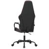 Vidaxl Silla Gaming Cuero Sintético Negro Y Rojo Vino Tinto