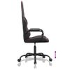 Vidaxl Silla Gaming Cuero Sintético Negro Y Rojo Vino Tinto