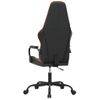 Vidaxl Silla Gaming Cuero Sintético Negro Y Naranja