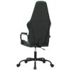 Vidaxl Silla Gaming Cuero Sintético Negro Y Verde