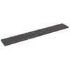 Vidaxl Estante Pared Madera Roble Tratada Marrón Oscuro 200x30x(2-4)cm