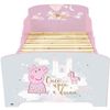 Cama Peppa Pig 140 X 70 Cm - Rosa - Niña - Infantil