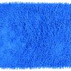 Alfombra De Baño Msv  Oruga Azul, Algodon 60x40cm