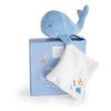 Peluche Mini Ballena Con Peluche - Azul - 15 Cm -