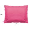 Funda Para Puf Xxl Impermeable Rosa