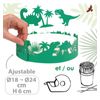 Decoraciones Del Pastel De Papel De Dinosaurio