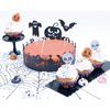 Decoración De Papel Negro Para Tarta De Halloween