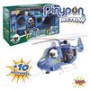 Pinypon Action - Helicóptero Policial - 1 Figura Incluida
