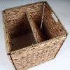 Caja De Almacenaje De Jacinto De Agua - 32 X 32 X 32/33 Cm - L 32  X A 32  X H 32  Cm