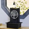 Fuente De Interior Feng Shui Árbol De La Vida Con Iluminación Led