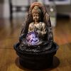 Fuente De Interior Decorativo Buda Peace Con Iluminación Led
