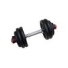 Barras Establecidas + Pesas 93 Kg - Fitlife - En Acero - Todo Incluido | Perfecto Para Entrenar En Casa O En El Gimnasio | Negro Y Plata | Trendyflair.