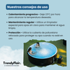 Spa Inflable - 4 Drop Pastitch - Diámetro 180 Cm - Filtro Y Lona Incluidos | Trendyflair