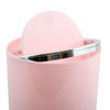 Papelera De Oficina Msv "aspen" 6l De Plastico En Color Rosa