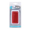 Msv 100515 Cepillo Anti-felpa Ropa Terylene/polipropileno Blanco/rojo 12 X 6.8 X 2.5 Cm