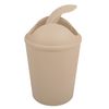 Cubo De Basura "ako" 5,5l Con Tapa Abatible Beige